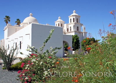 caborca's historic temple and gardens
