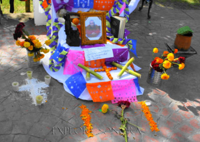 A Day of the Dead Manda, or Altar, in Caborca, Sonora