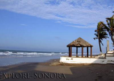 The Southern Sonora coastal community of Huatabampito, Sonora, Mexico