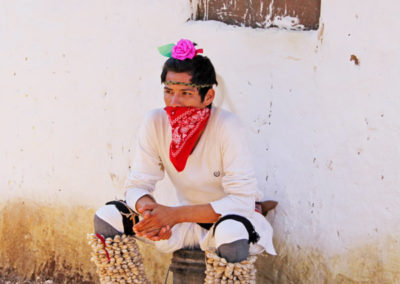 Pascola dancer in El Júpare, Sonora, Mexico