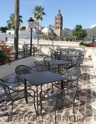 Rooftop of the Alamos Hotel Colonial in Alamos, Sonora, Mexico