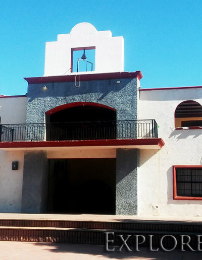 The municipal building in Baviacora, Sonora
