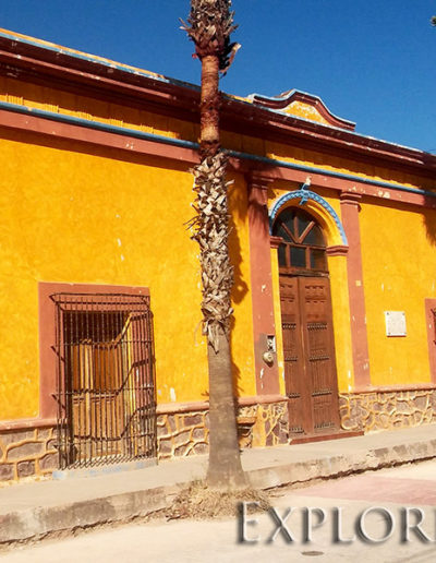The historic Rio Sonora city of Ures, Sonora, Mexico