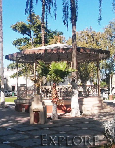 The historic Rio Sonora city of Ures, Sonora, Mexico