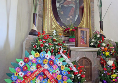 Temple of Our Lady of Balvanera in La Aduana, Sonora, Mexico