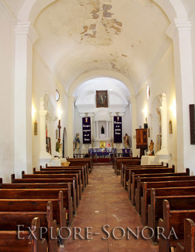 Mission San Ignacio de Caborica in San Ignacio, Sonora, Mexico