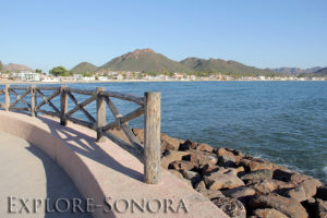 Playa Miramar beach in Guaymas, Sonora, Mexico