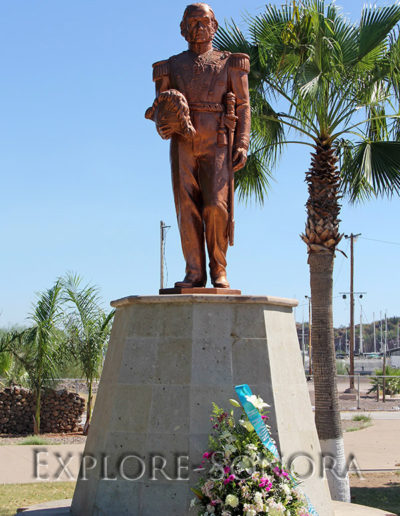 Monument to General Jose Maria Yanez in Guaymas
