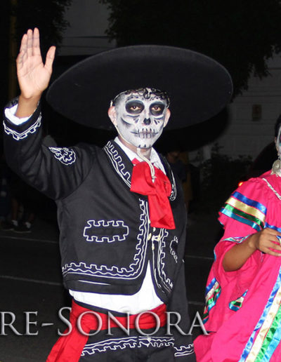 A Dia de los Muertos Procession in Huatabampo, Sonora